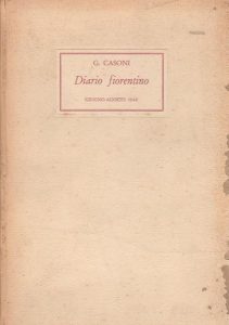 Diario fiorentino Giugno-Agosto 1944