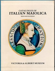 Catalogue of italian maiolica