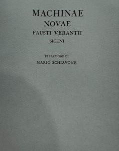 Machinae novae Fausti Verantii Siceni