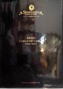 EREDI CARLO DE CARLO. Parte terza: importanti sculture dal Medioevo al Rinascimento, Bronzi, Avori, Maioliche, rari dipinti di Maestri Primitivi