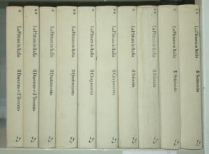 La pittura in Italia. 5 volumi in 10 tomi: Vol. I - Il Duecento e il Trecento, due tomi; Vol. II - Il Quattrocento, due tomi; Vol. III - Il Cinquecento, due tomi; Vol. IV - Il Seicento, due tomi; Vol. V - Il Settecento, due tomi [senza cofanetto e sovraccoperta]
